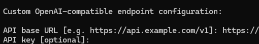 Hermes 填写 API Key